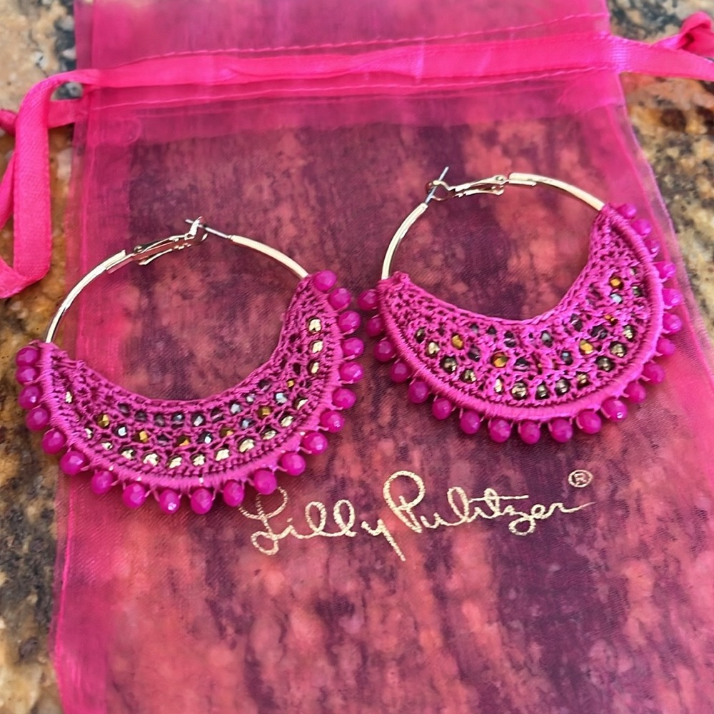 Lilly Pulitzer earrings - Picture 3 of 3